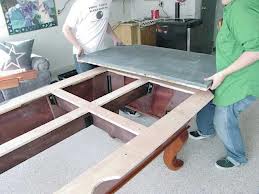 Pool table moves in Visalia California